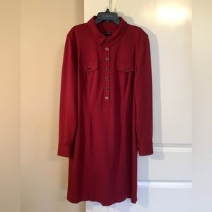 Talbots Burgundy Dress